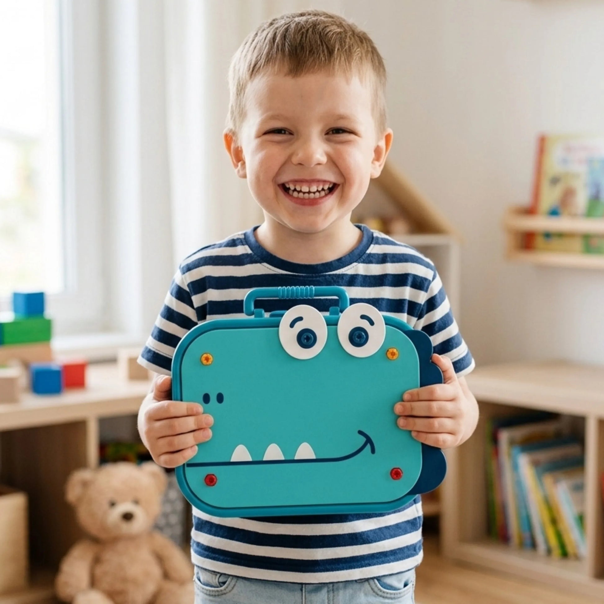 Woopie 228 dalių 3D konstruktorius lagaminėlyje