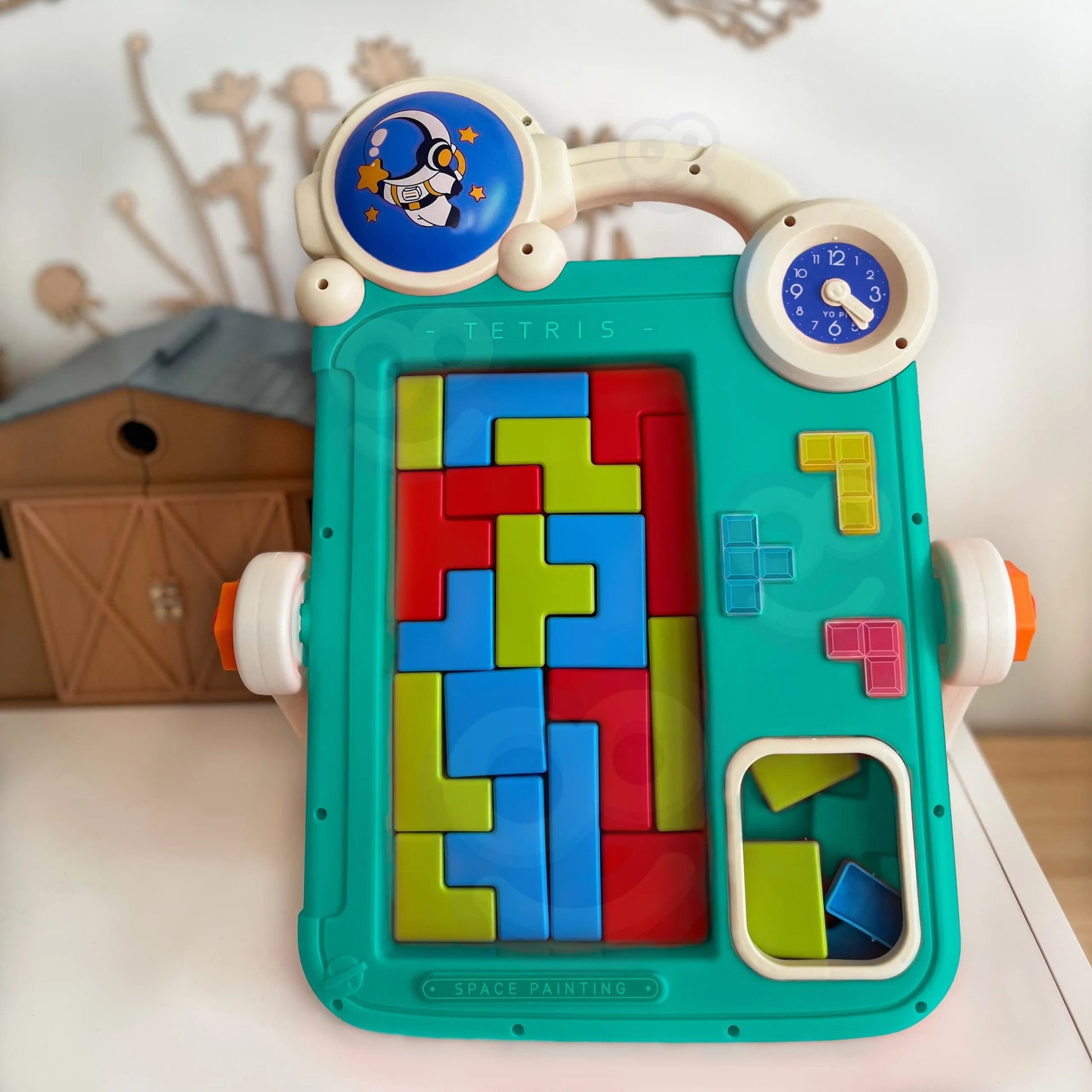 Woopie 2in1 dvipusė piešimo lenta ir Tetris žaidimas