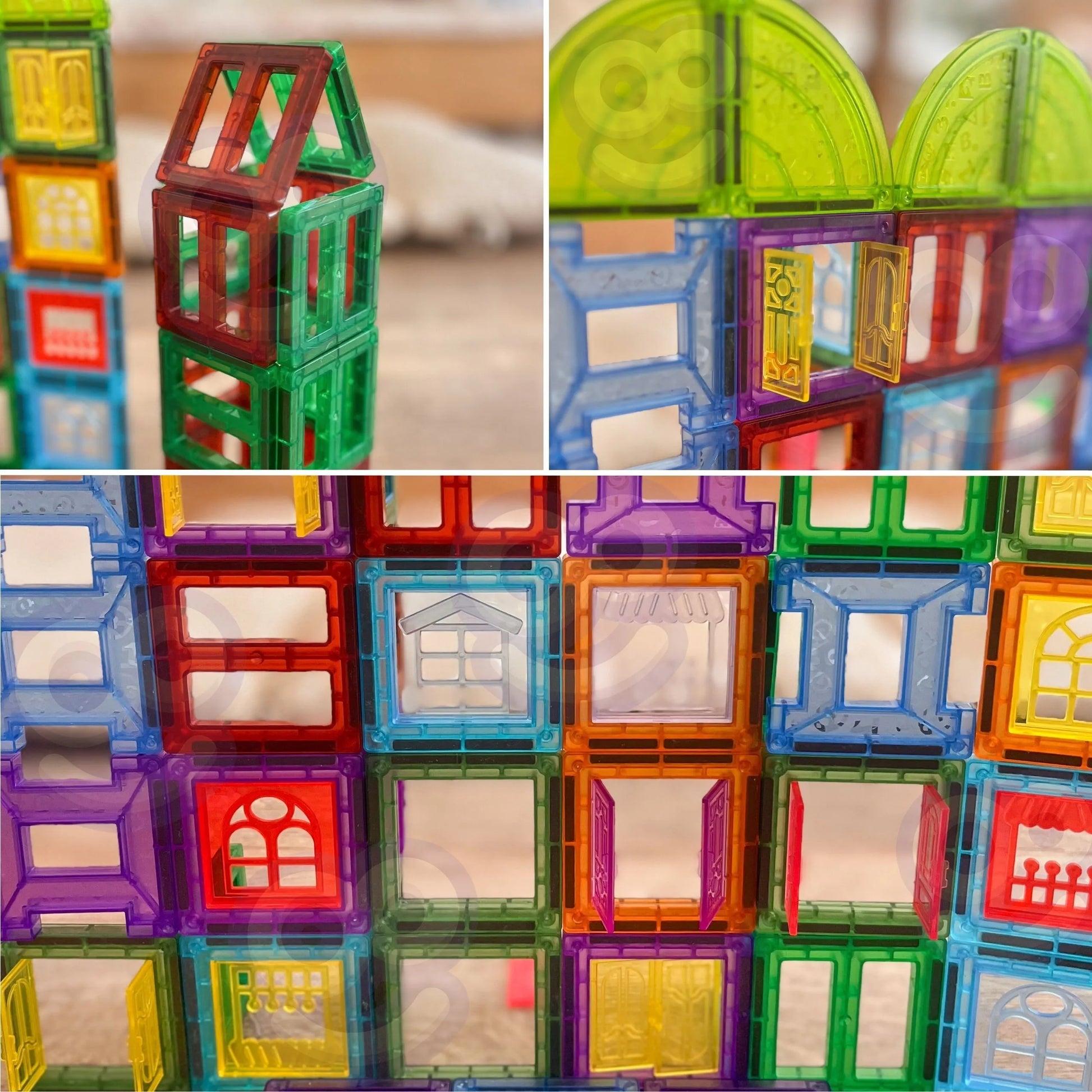 Woopie 3D magnetinis konstruktorius – 100 dalių