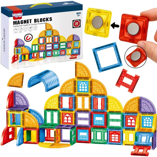 Woopie 3D magnetinis konstruktorius – 100 dalių