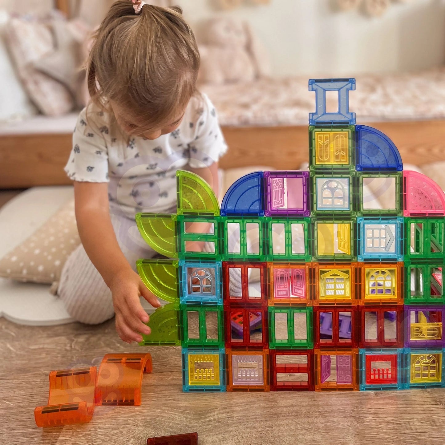 Woopie 3D magnetinis konstruktorius – 100 dalių