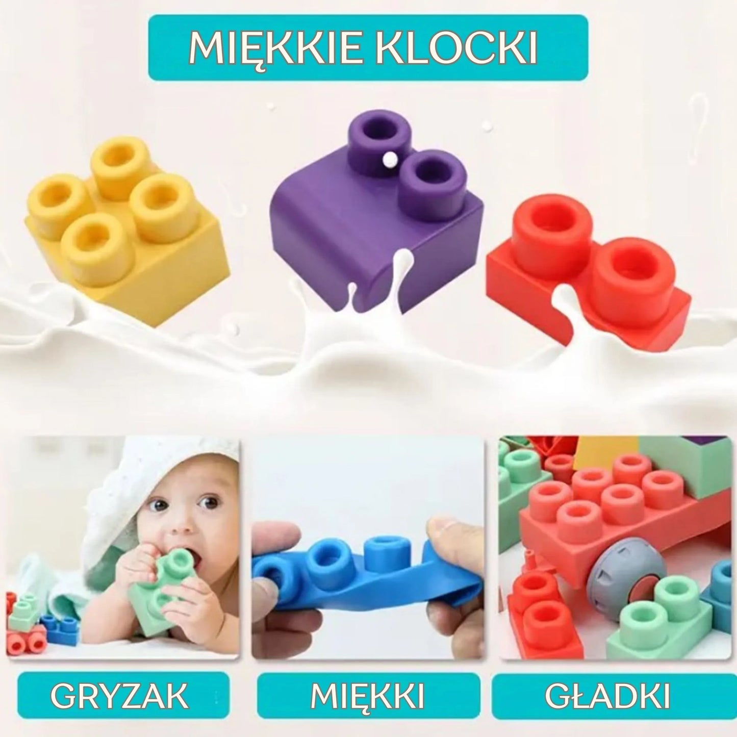 Woopie 3D minkšti konstruktoriai (86 el.)
