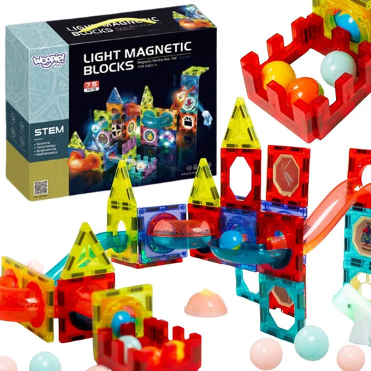 Woopie 49 dalių magnetinės kaladėlės