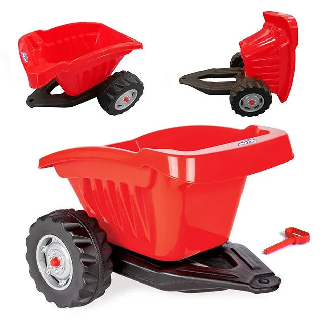 WOOPIE „Active Trailer“ raudona priekaba (tipper, iki 35 kg)