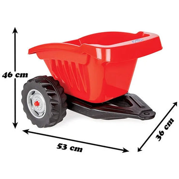 WOOPIE „Active Trailer“ raudona priekaba (tipper, iki 35 kg)