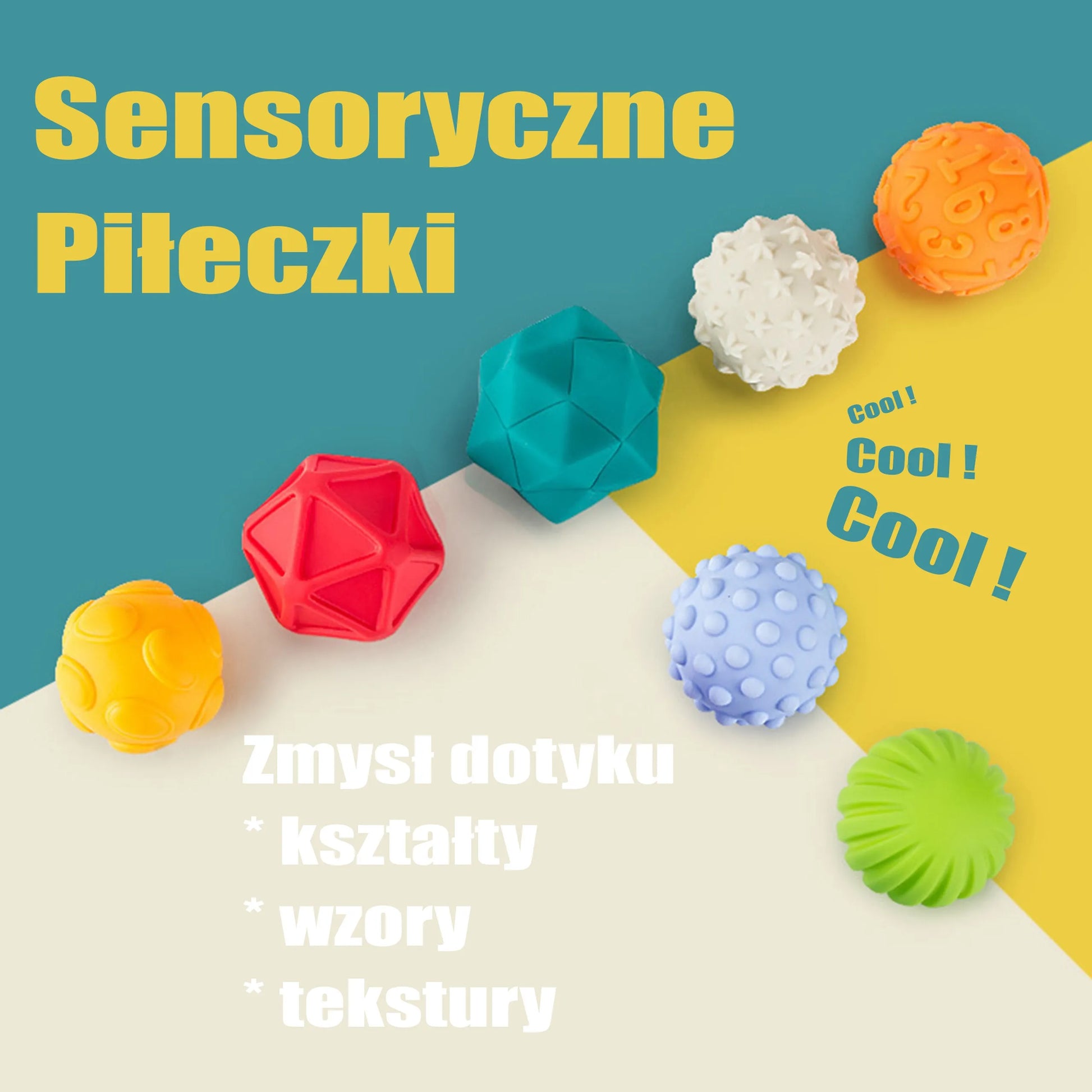 Woopie Baby 20 dalių minkštų sensorinių kaladėlių rinkinys