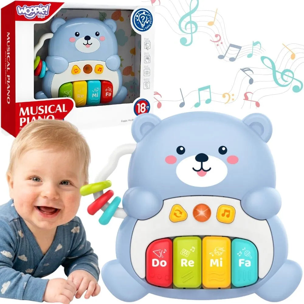 Woopie Baby interaktyvus muzikinis meškiukas