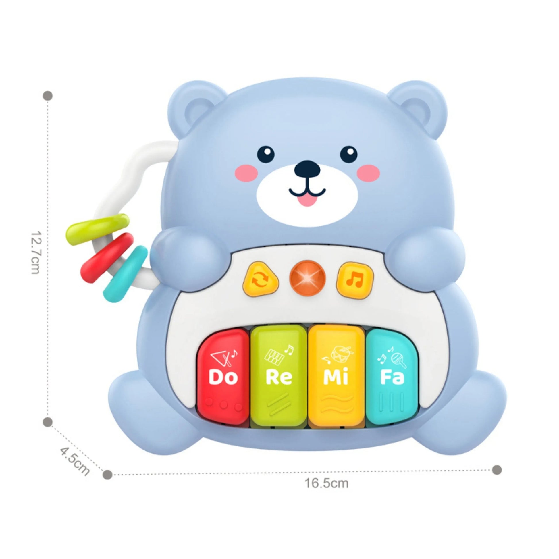 Woopie Baby interaktyvus muzikinis meškiukas