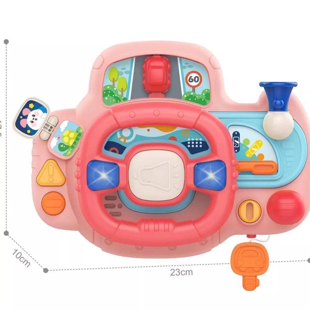 Interaktyvus automobilio vairas su šviesomis ir garsu