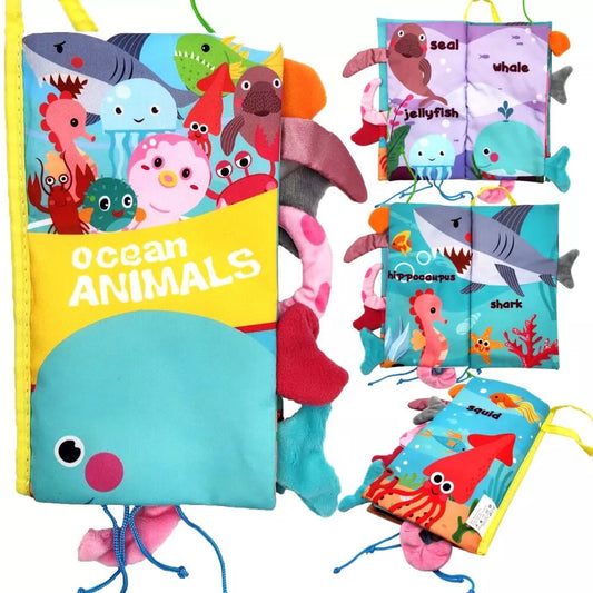 WOOPIE BABY Audinio Knyga su Jūros Gyvūnų Uodegomis