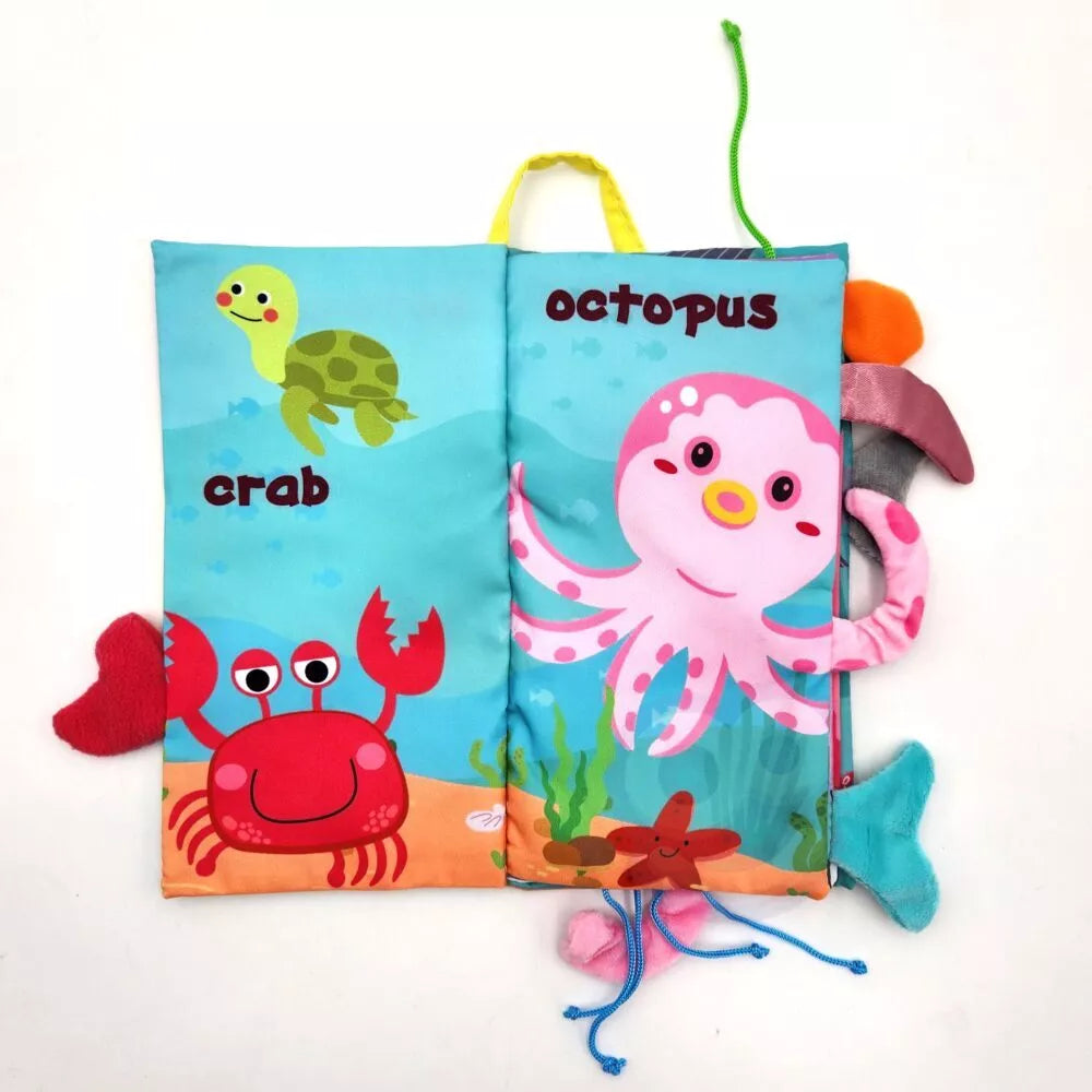 WOOPIE BABY Audinio Knyga su Jūros Gyvūnų Uodegomis