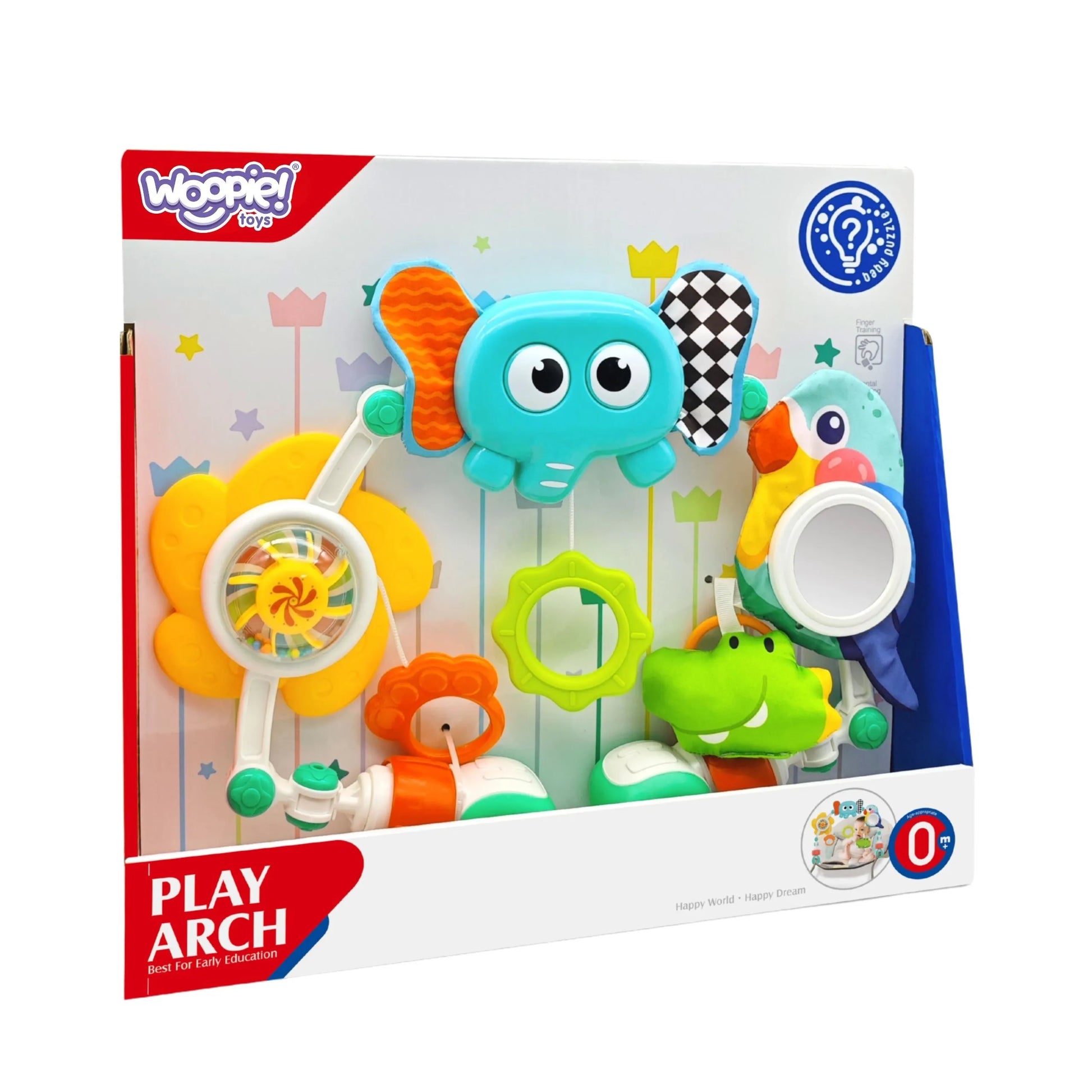 Woopie Baby sensorinė žaislų arka