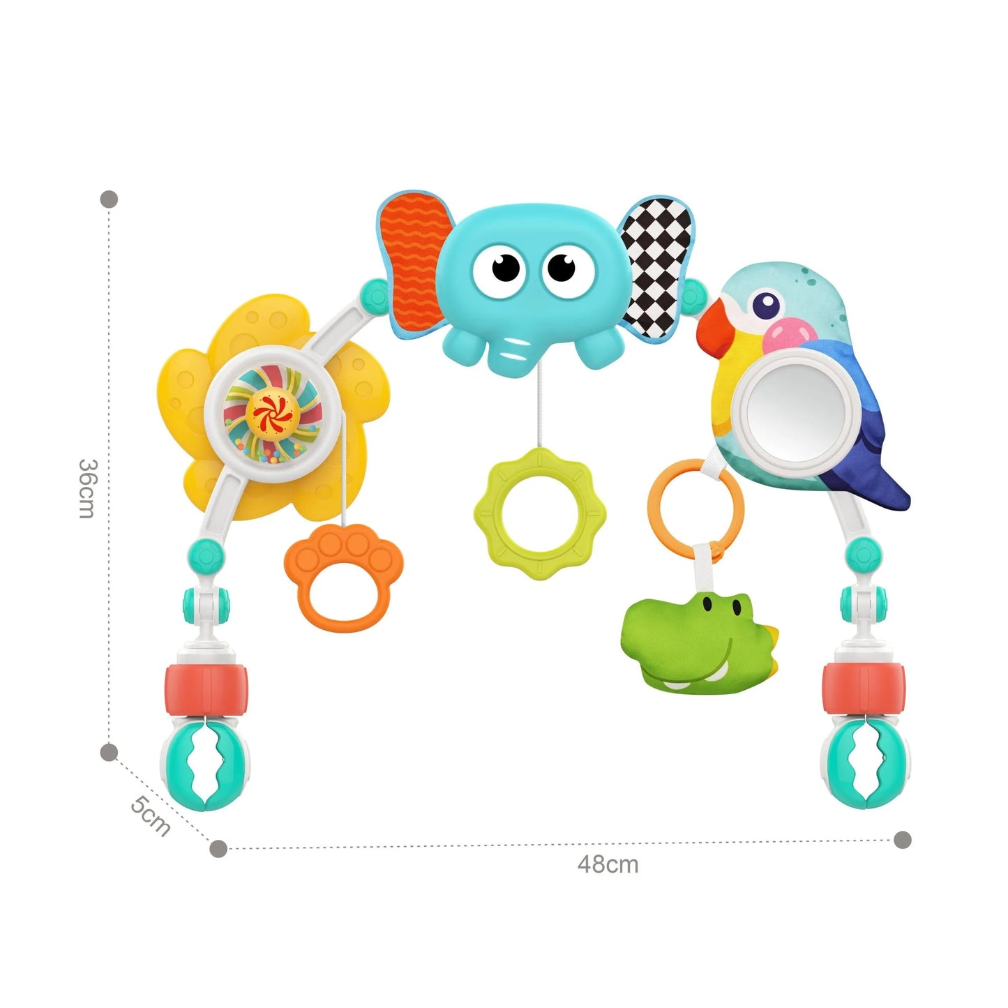 Woopie Baby sensorinė žaislų arka