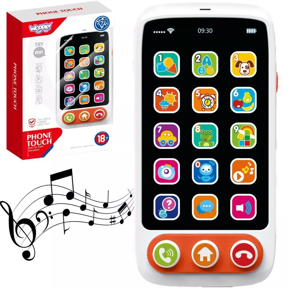 WOOPIE BABY interaktyvus išmanusis telefonas vaikams