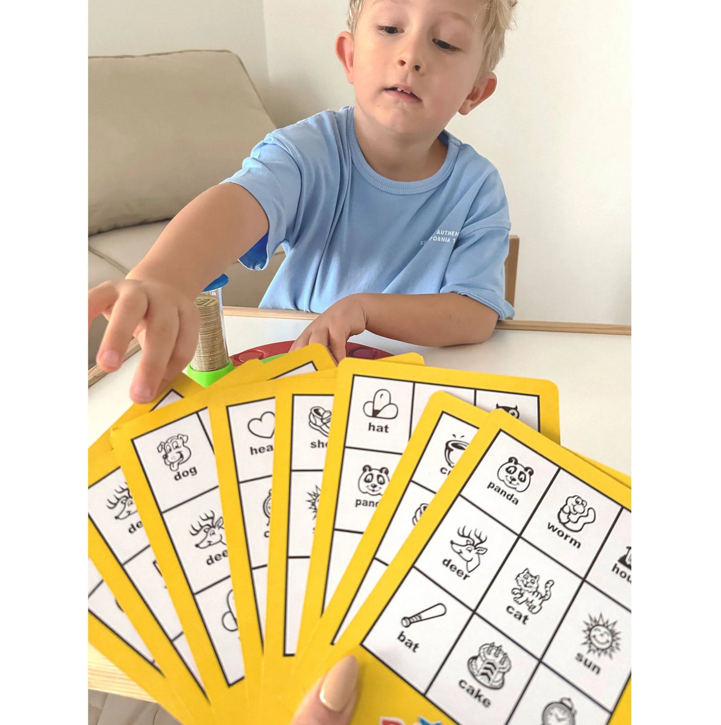 Woopie BINGO – paveikslėlių ir žodžių žaidimas vaikams