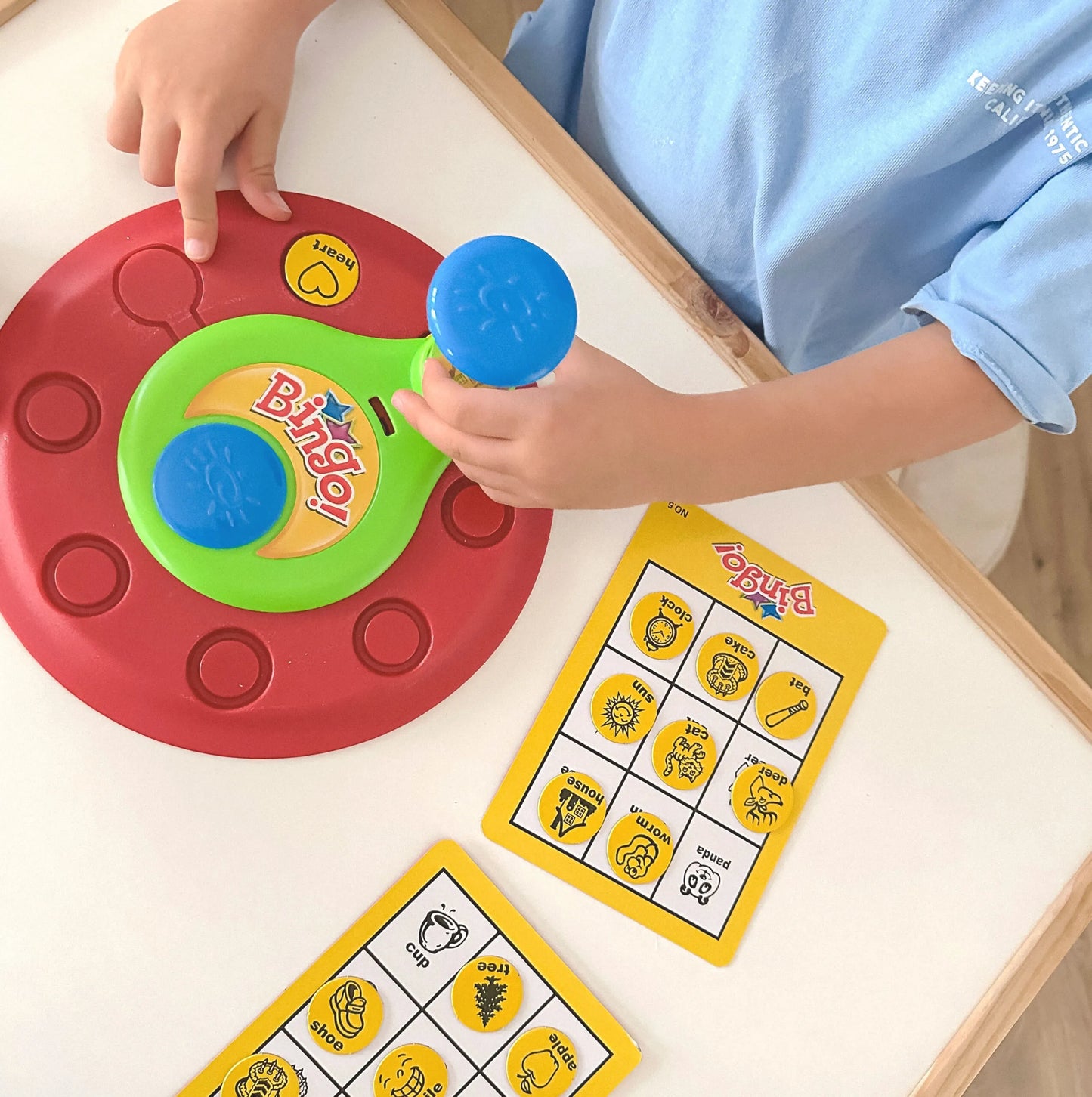 Woopie BINGO – paveikslėlių ir žodžių žaidimas vaikams