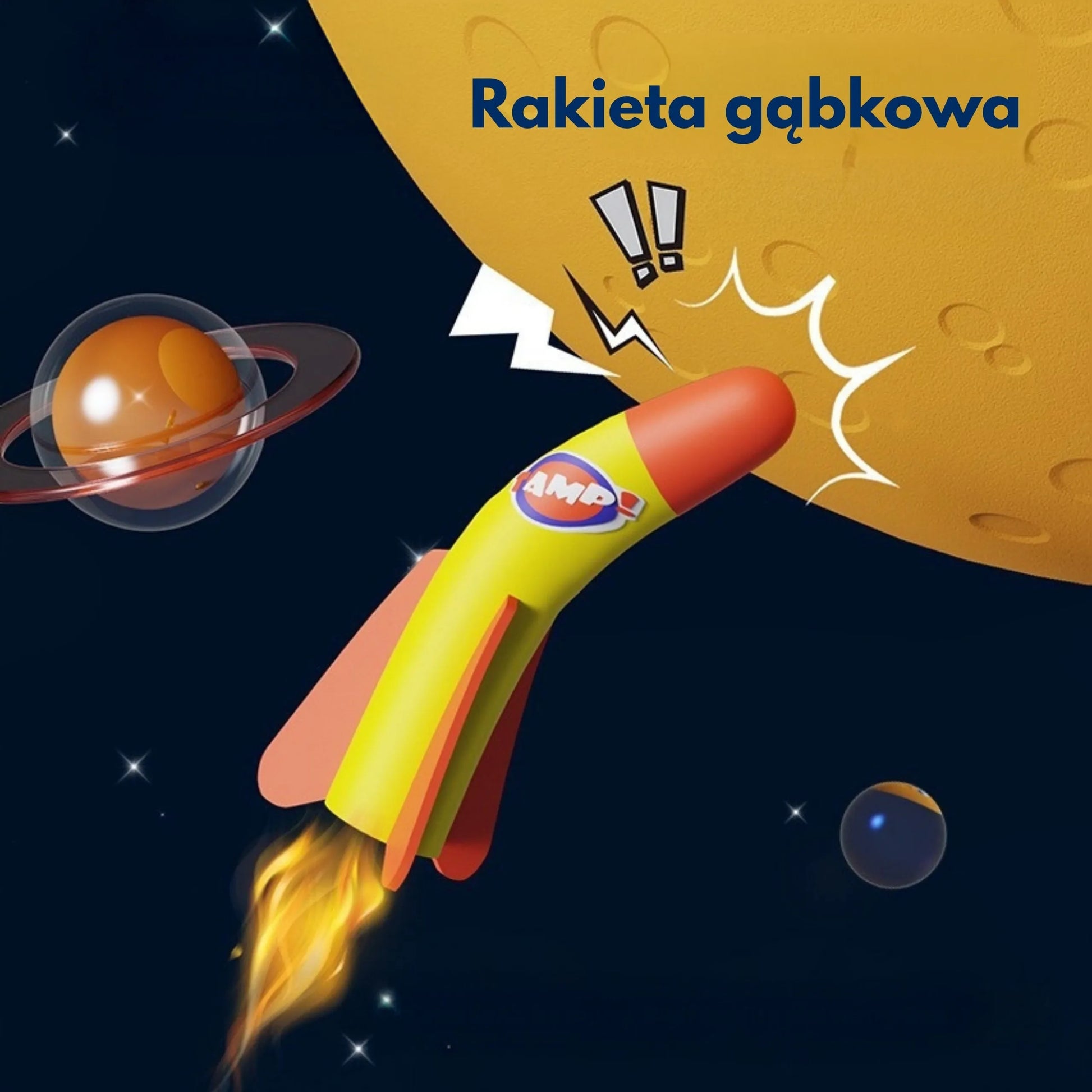 Woopie dvigubas putų raketų paleidėjas – 6 raketos, 2 pompos