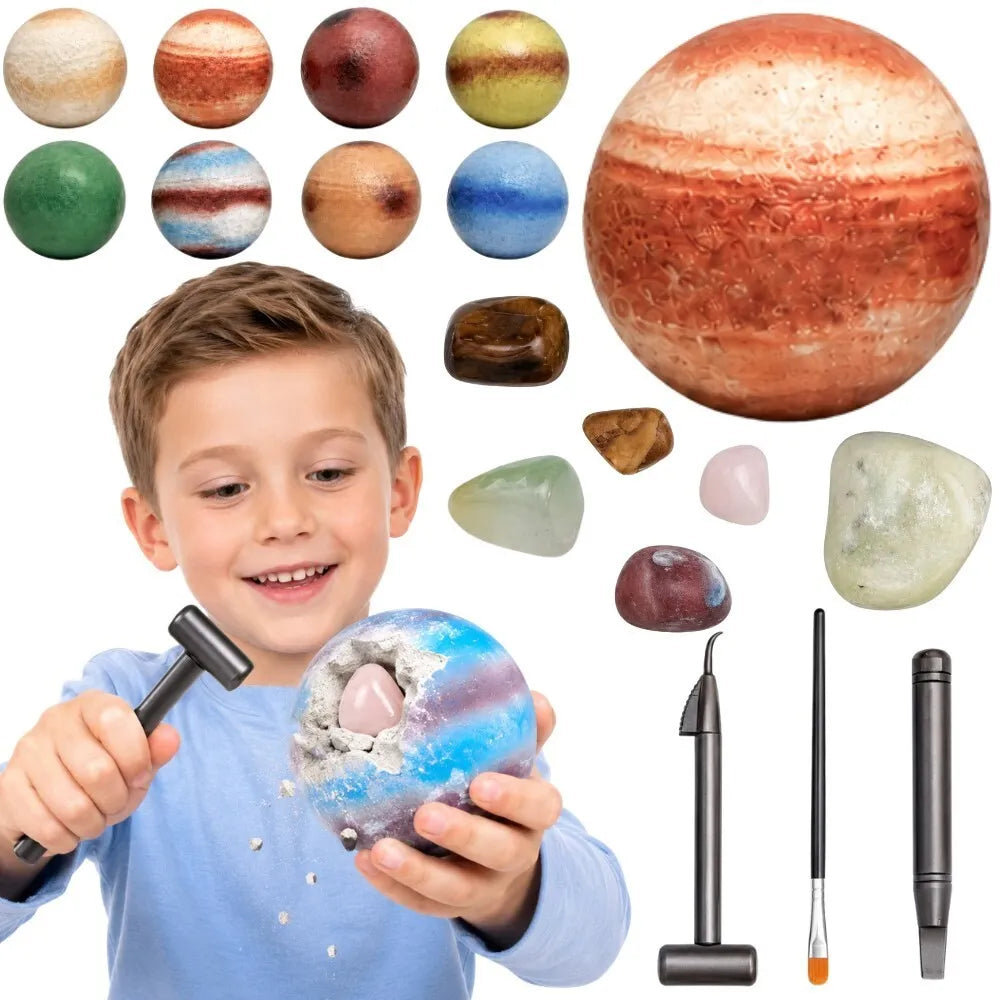 Woopie edukacinis archeologijos rinkinys „Kosminių mineralų kasykla“ (6+)