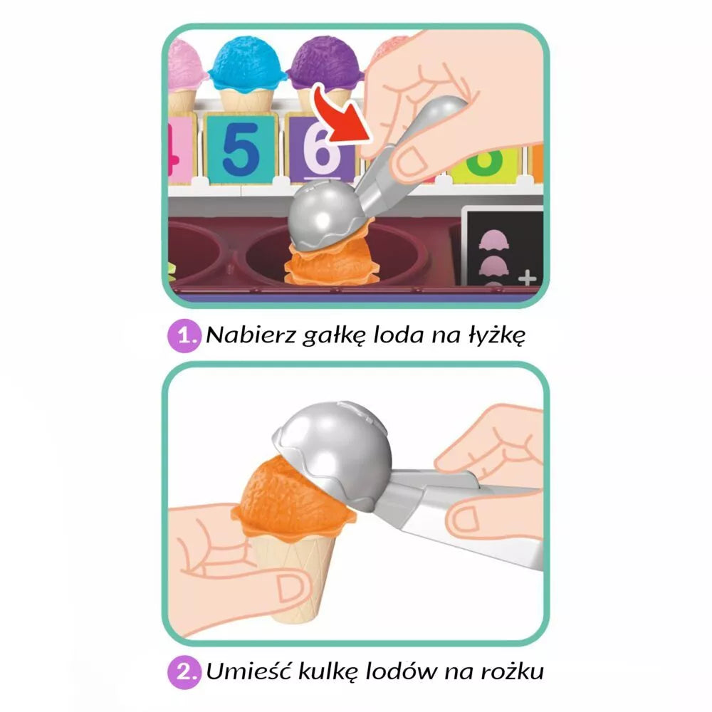 Parduotuvės rinkinys – ledainė XXL