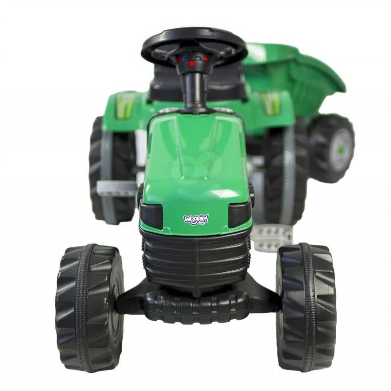 Woopie Farmer GoTrac MAXI pedalinis traktorius su priekaba