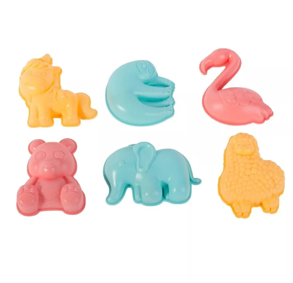 Smėlio rinkinys su priedais 6vnt