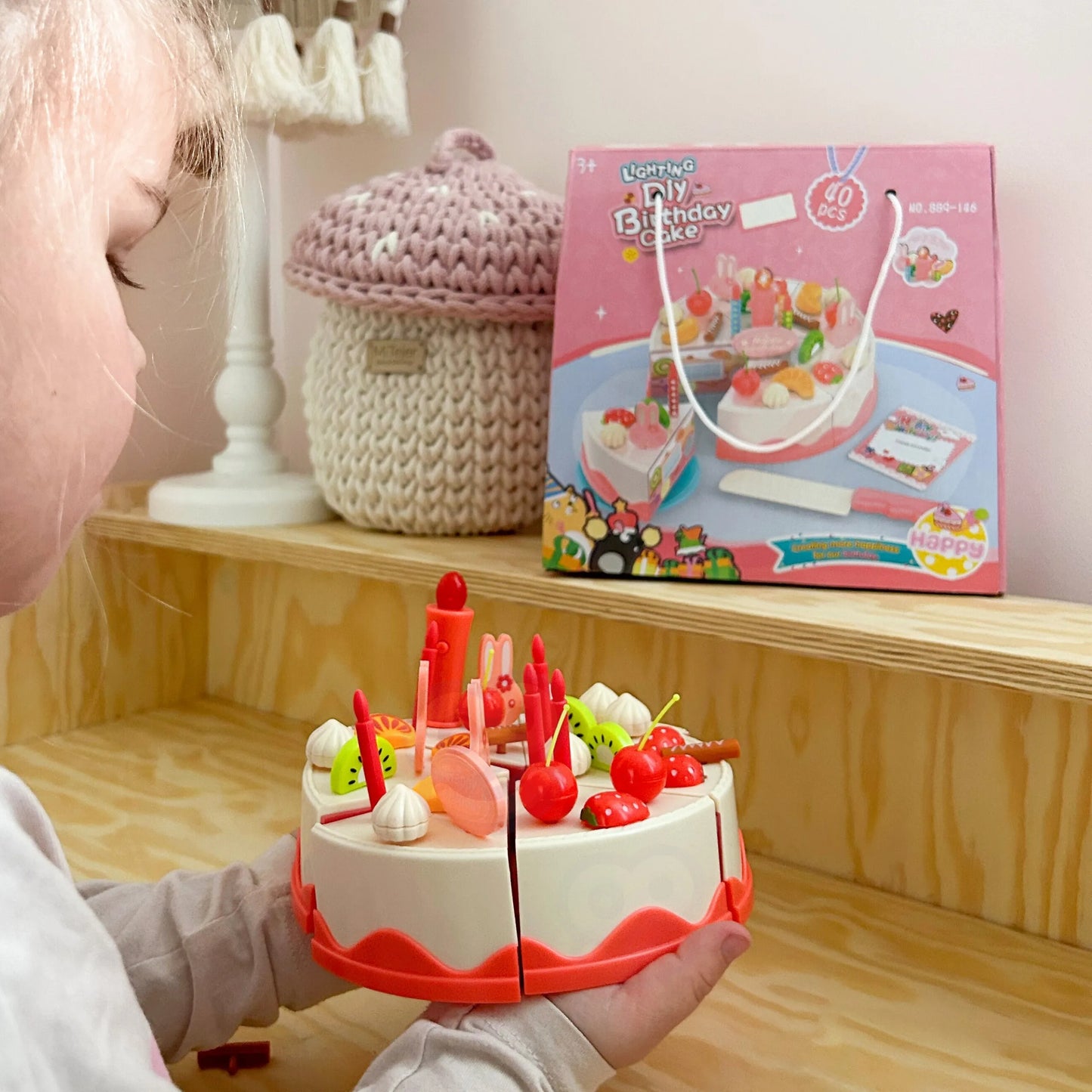 Woopie gimtadienio torto rinkinys – 40 dalių