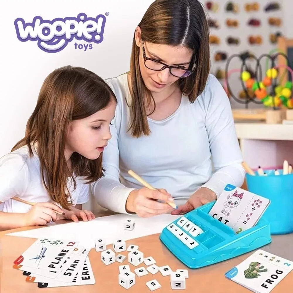 WOOPIE edukacinis žaidimas anglų kalbos ir matematikos mokymuisi