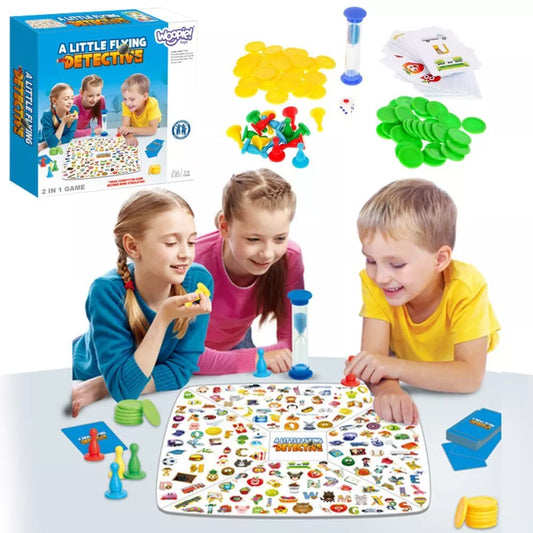 WOOPIE 2 viename stalo žaidimas Mažasis detektyvas + kinietis