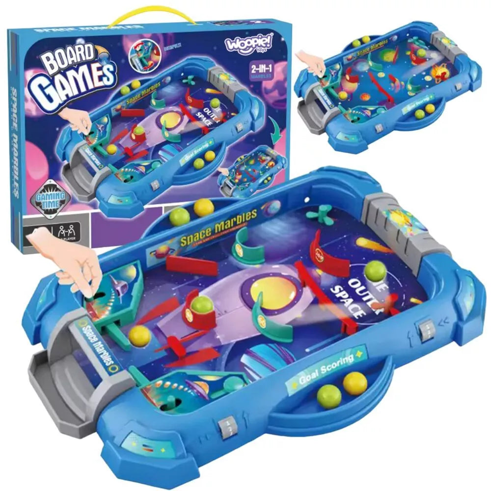 Arkadinis žaidimas „Space Gameplay“ 2 viename