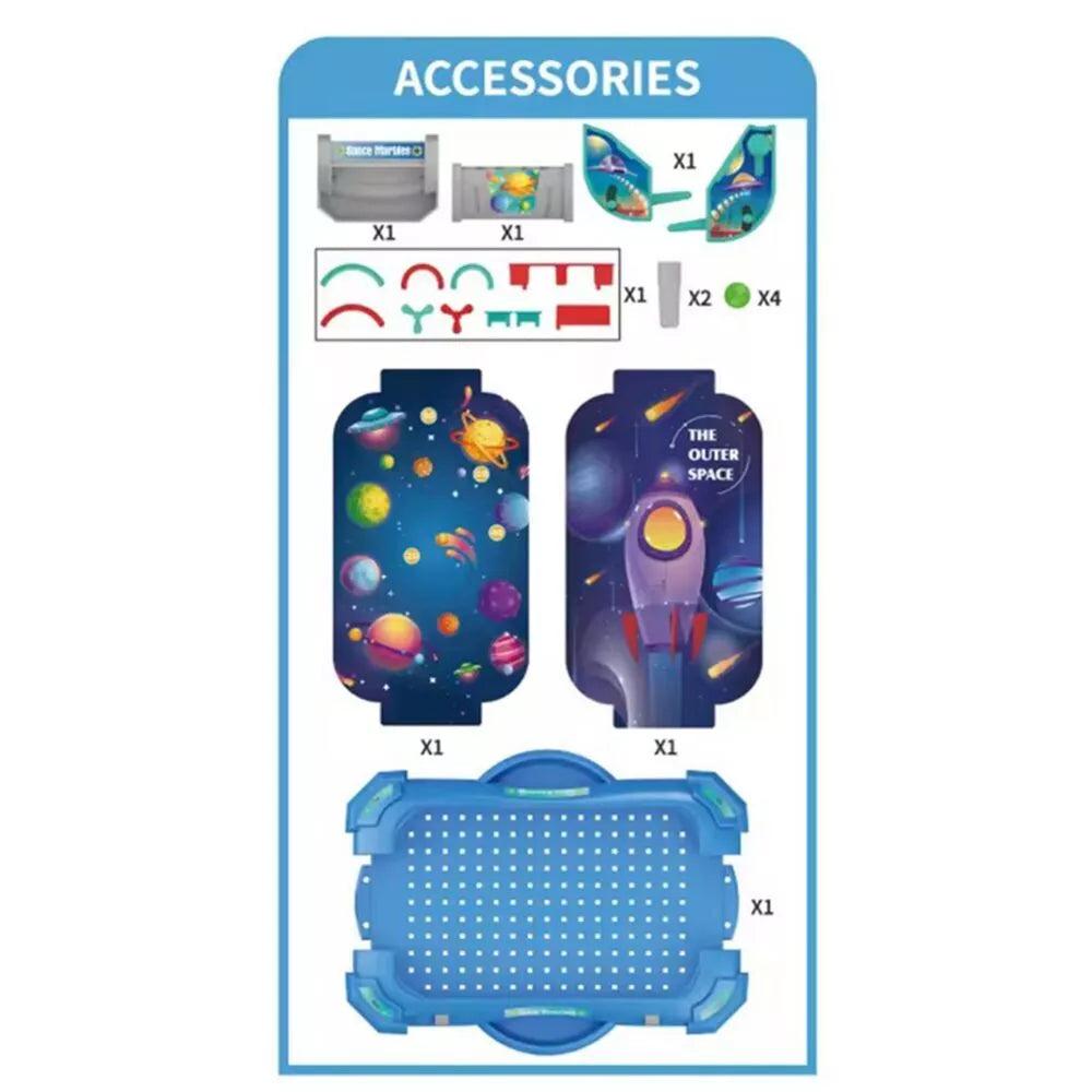 Arkadinis žaidimas „Space Gameplay“ 2 viename