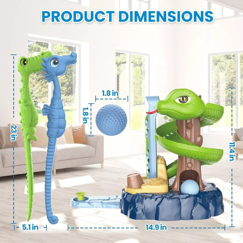 Mini golfo arkadinis žaidimas SNAKE GOLF