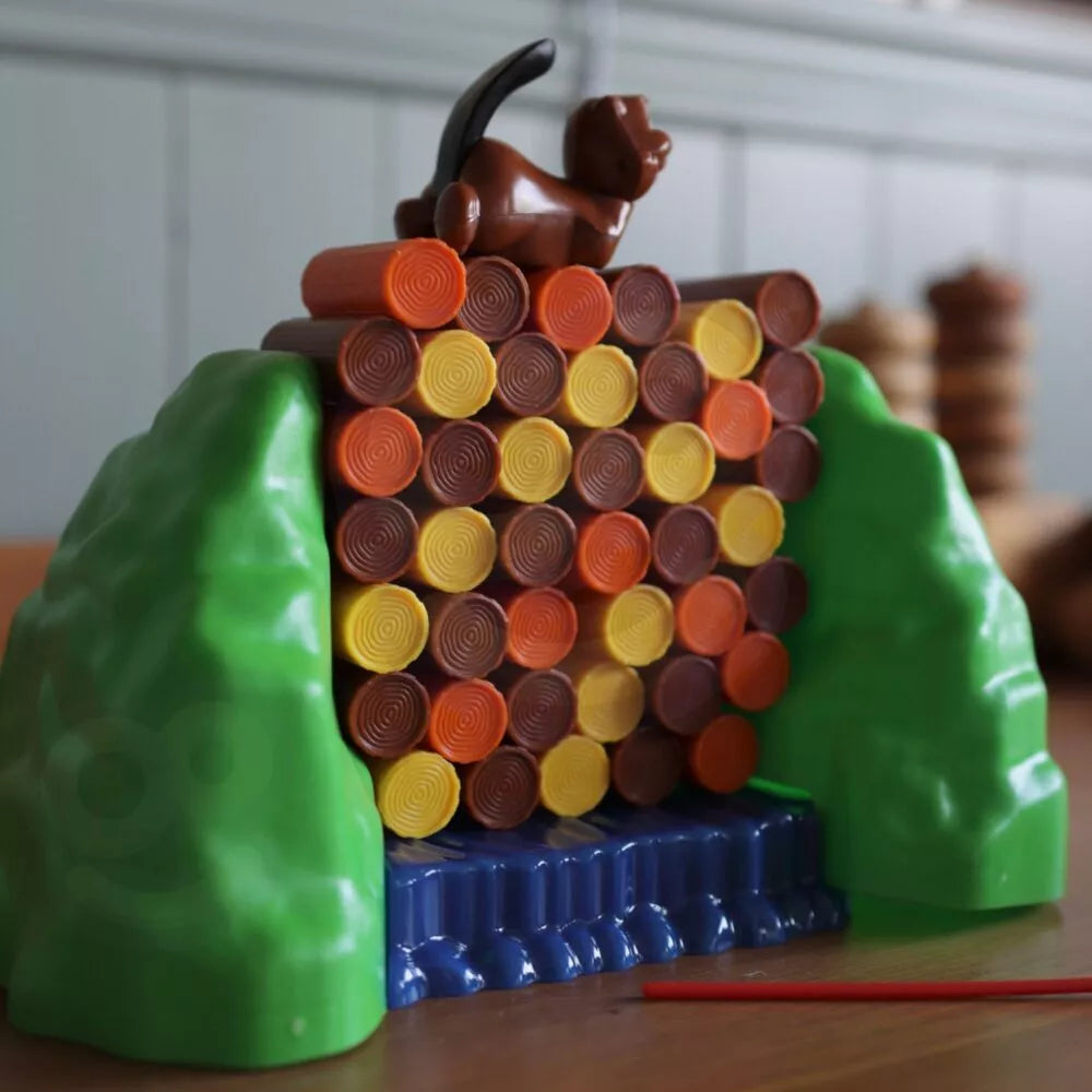 WOOPIE krintančio bebrų užtvankos arkadinis žaidimas