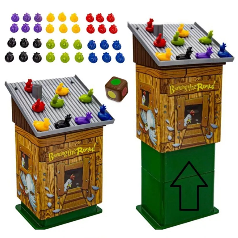 Žaidimas viščiukai vištidėjė