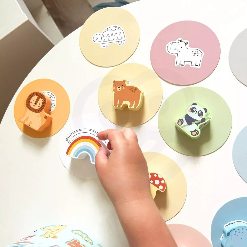 WOOPIE GREEN Touch & Match paslapčių dėžutė FSC