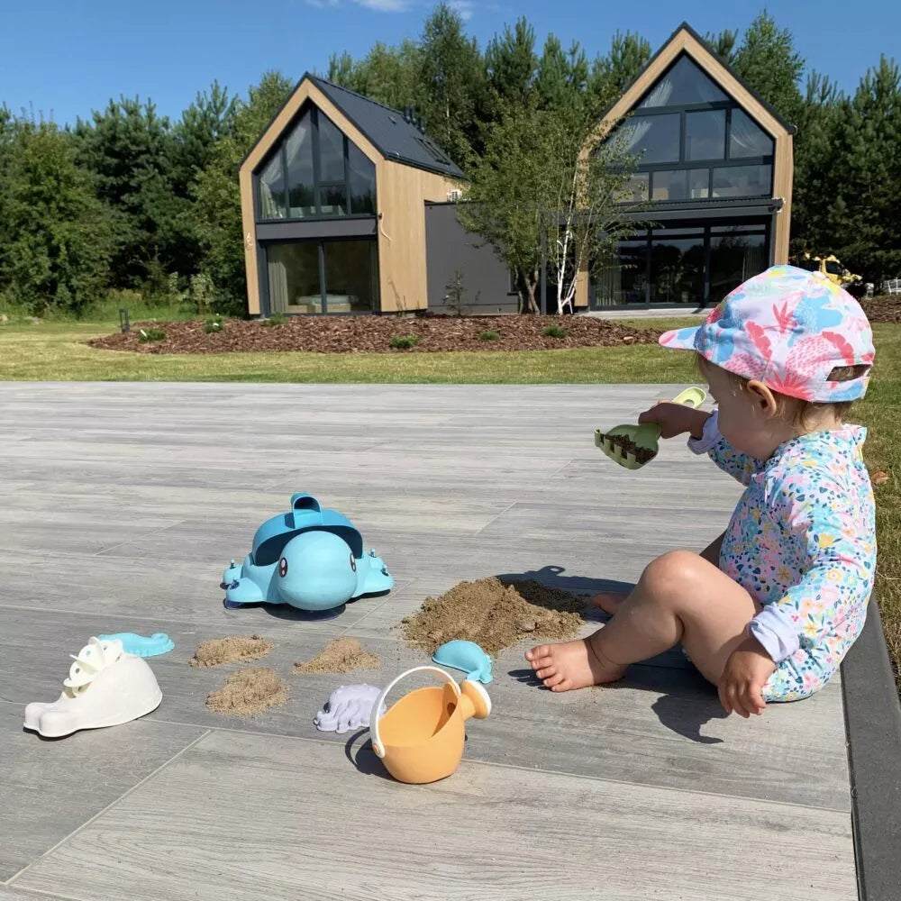 Smėlio ir vonios rinkinys 2in1 – Vėžliukai mėlyni