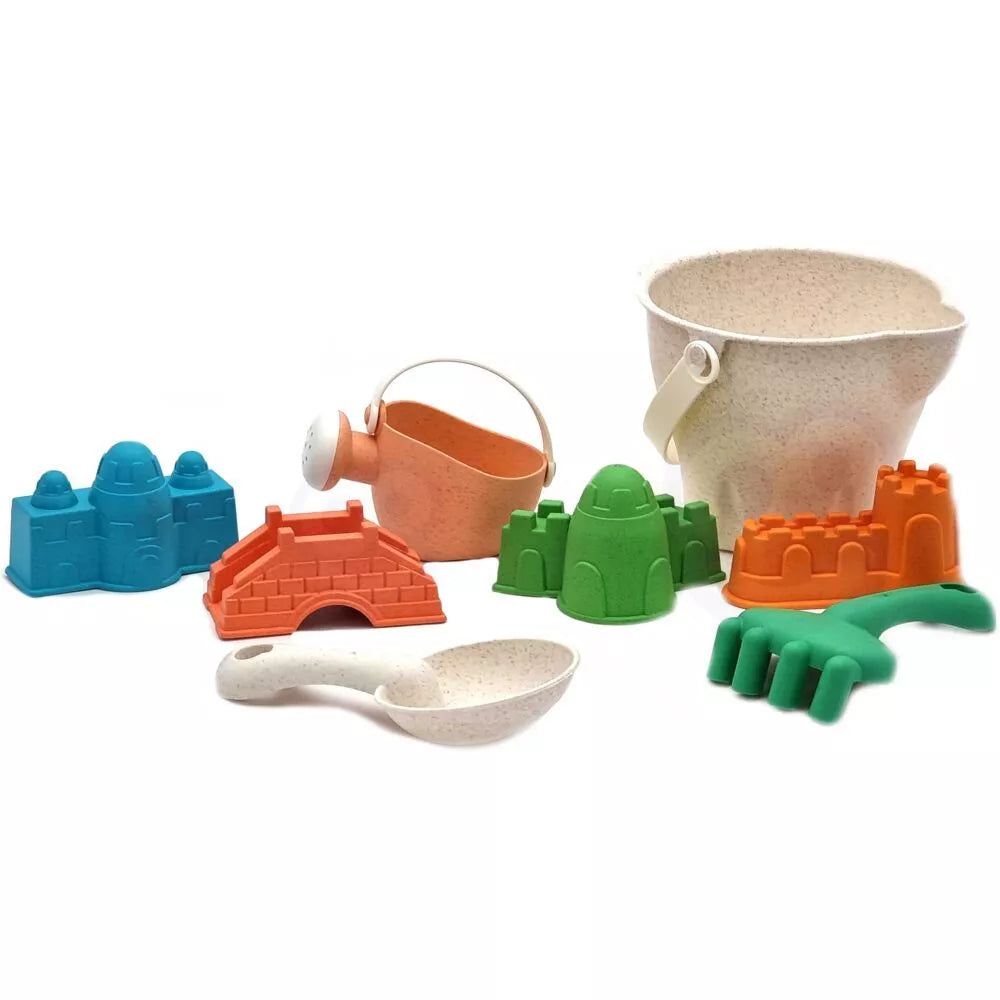 Smėlio kibirų komplektas su priedais 8vnt