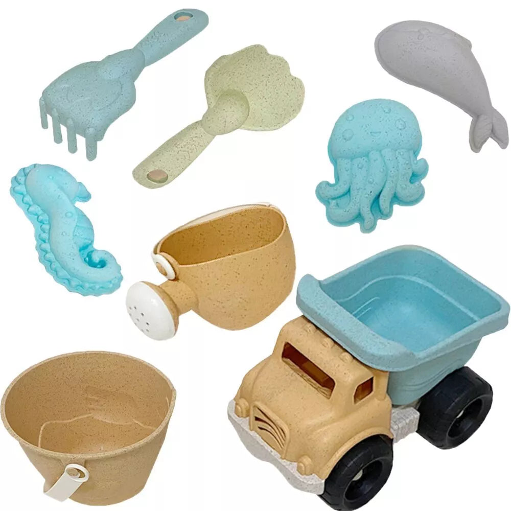 Smėlio rinkinys – automobilis su priedais