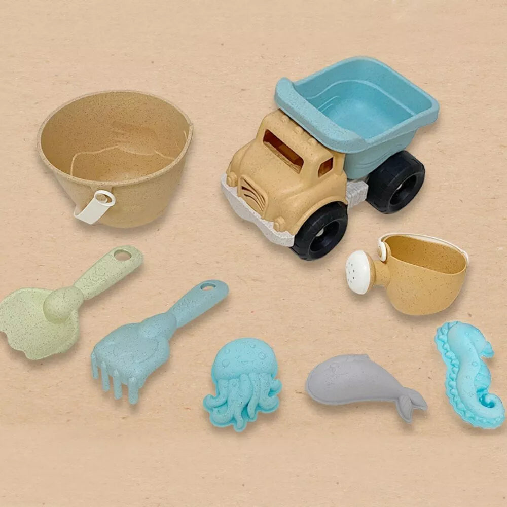 Smėlio rinkinys – automobilis su priedais