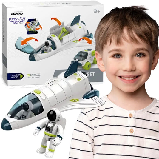 WOOPIE interaktyvus kosminis laivas ir roveris su astronautais, 3+