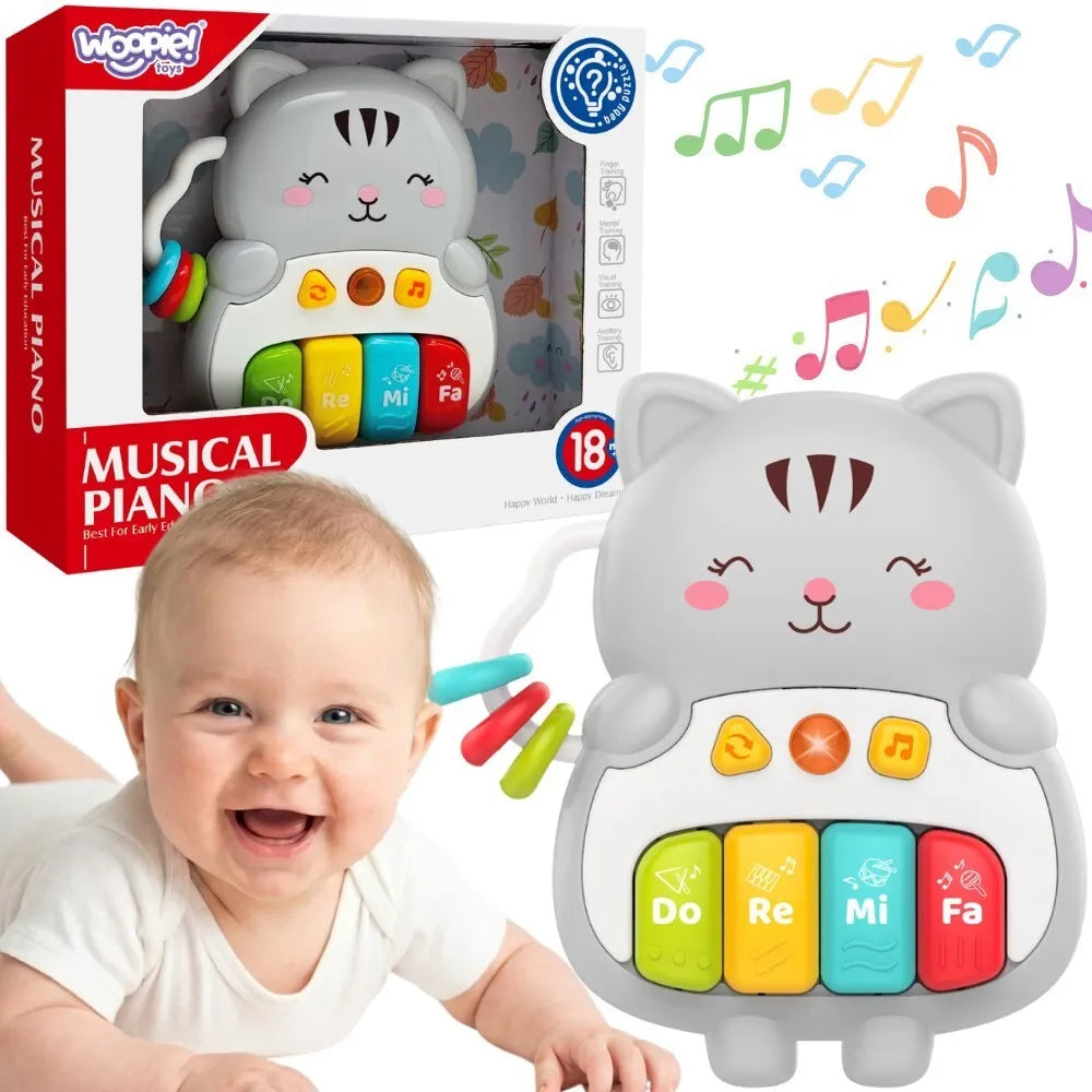 Woopie interaktyvus pianinas–kačiukas