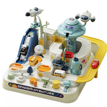 WOOPIE interaktyvi automobilių trasa „Kosminiai nuotykiai“