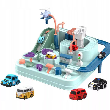 WOOPIE interaktyvi automobilių trasa „Automobilių nuotykiai“