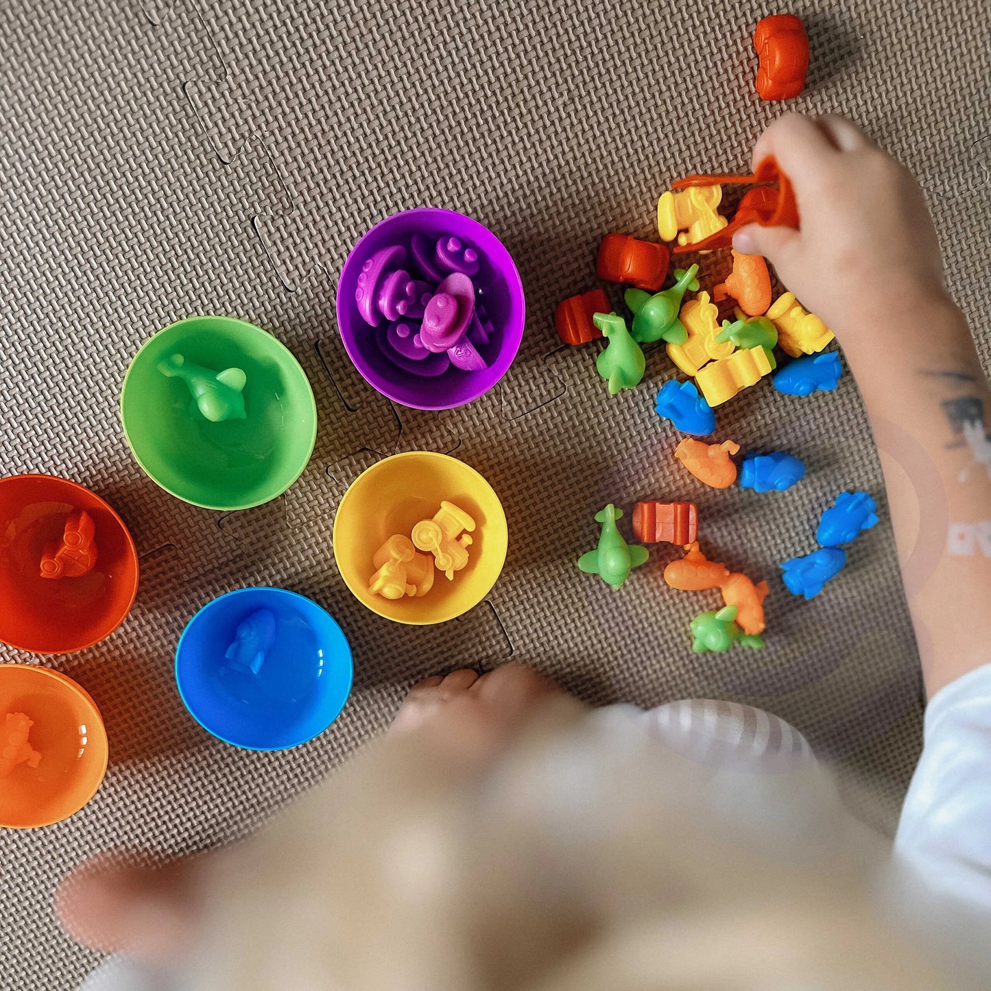 Woopie „Jūros pasaulio rūšiavimo rinkinys“ – 64 vnt
