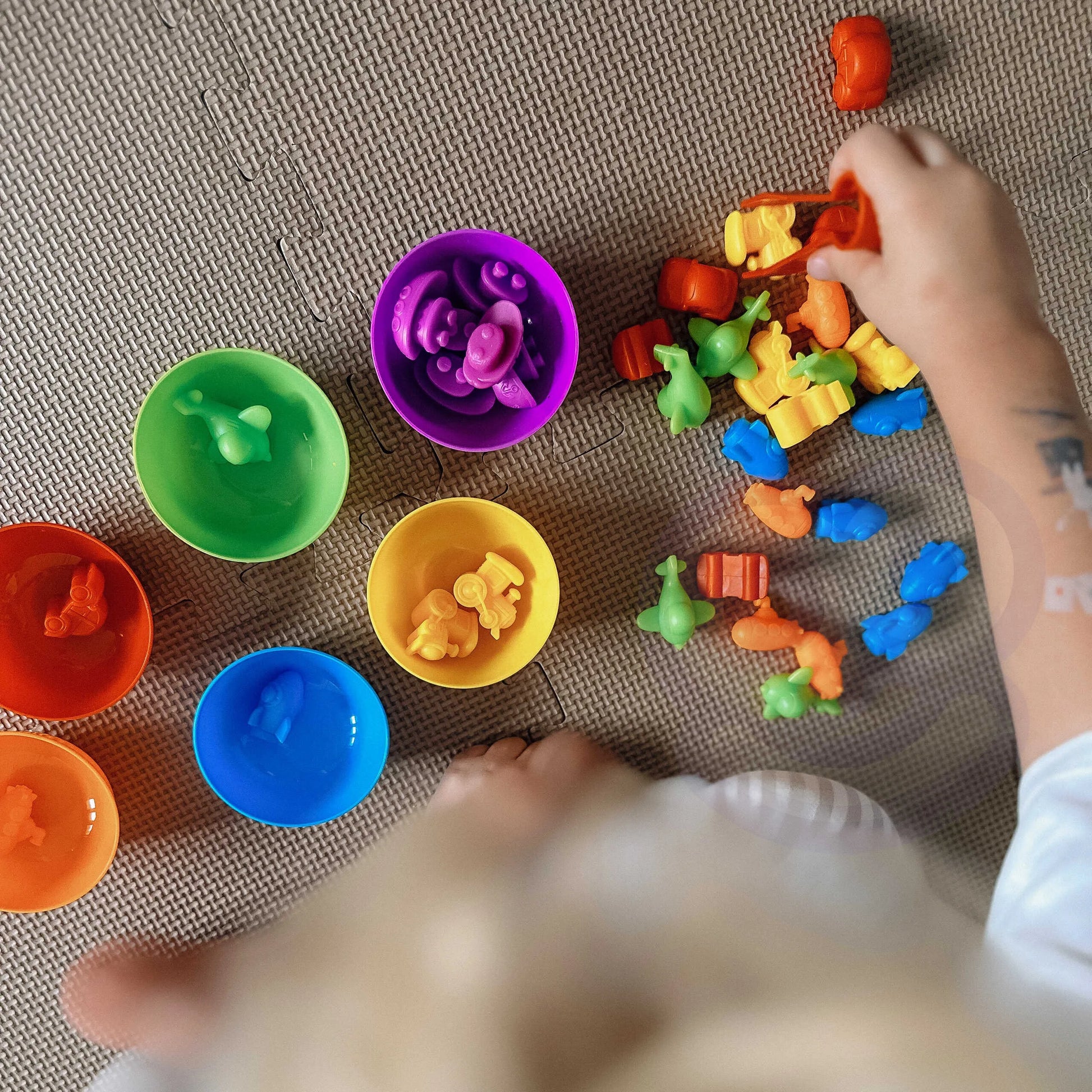 Woopie „Jūros pasaulio rūšiavimo rinkinys“ – 64 vnt