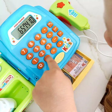 WOOPIE kasos aparatas su lentyna ir priedais