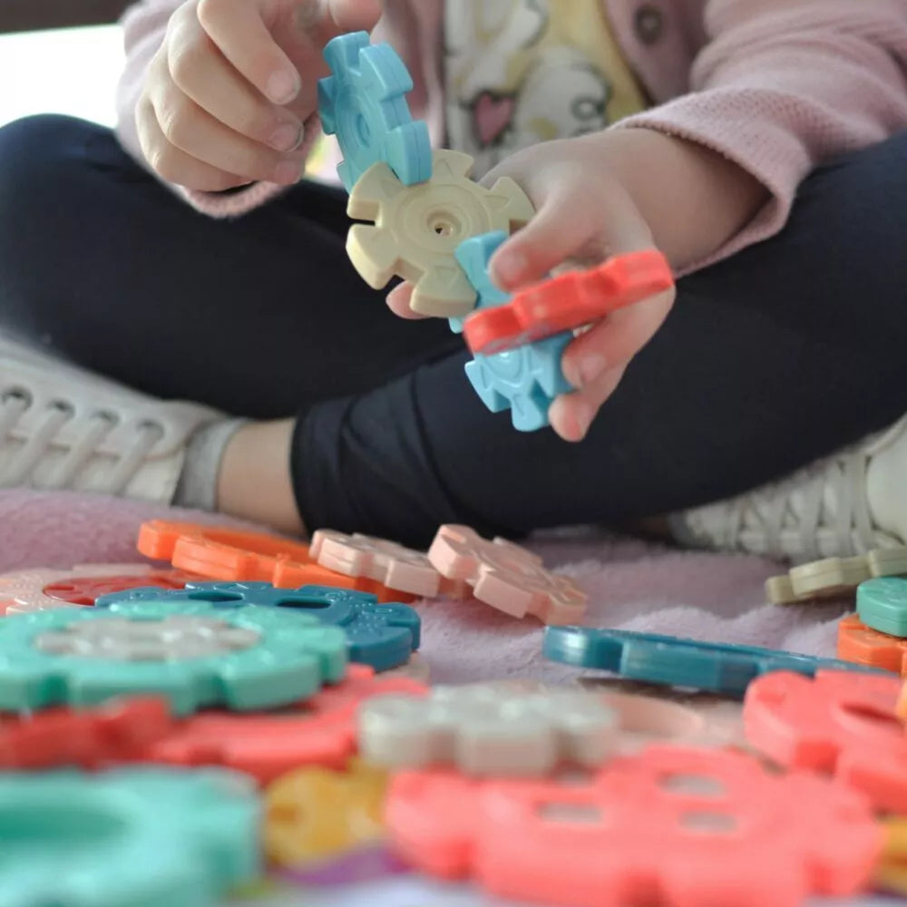 Konstrukcinės plokštelės – ežiukai 52vnt