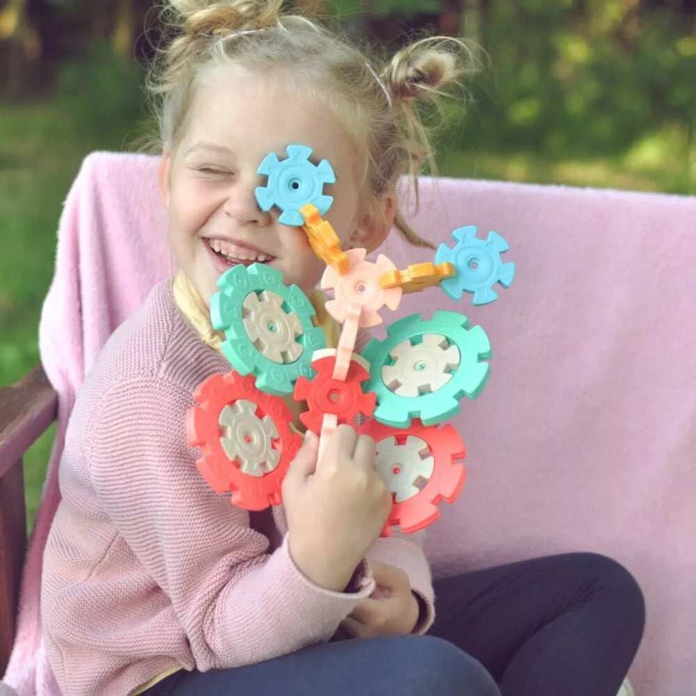 Konstrukcinės plokštelės – ežiukai 52vnt