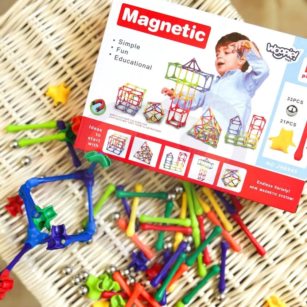 Magnetinis konstruktorius 110vnt