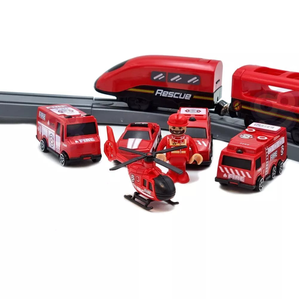 Elektrinis traukinys su priedais 92vnt