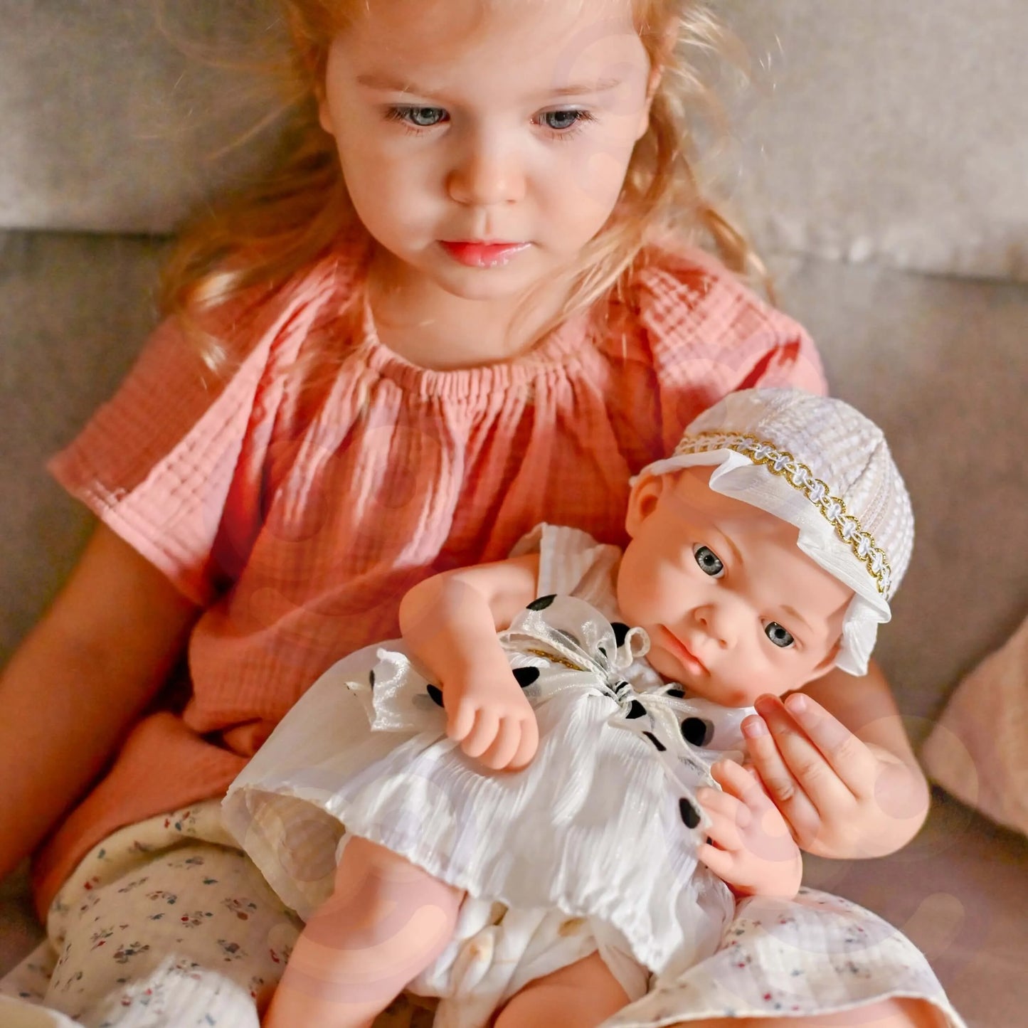 Woopie lėlė Little Mommy su priežiūros aksesuarais